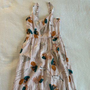 Rachel Zoe Linen Print Dress